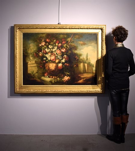 Still Life of Flowers in a Medici Vase